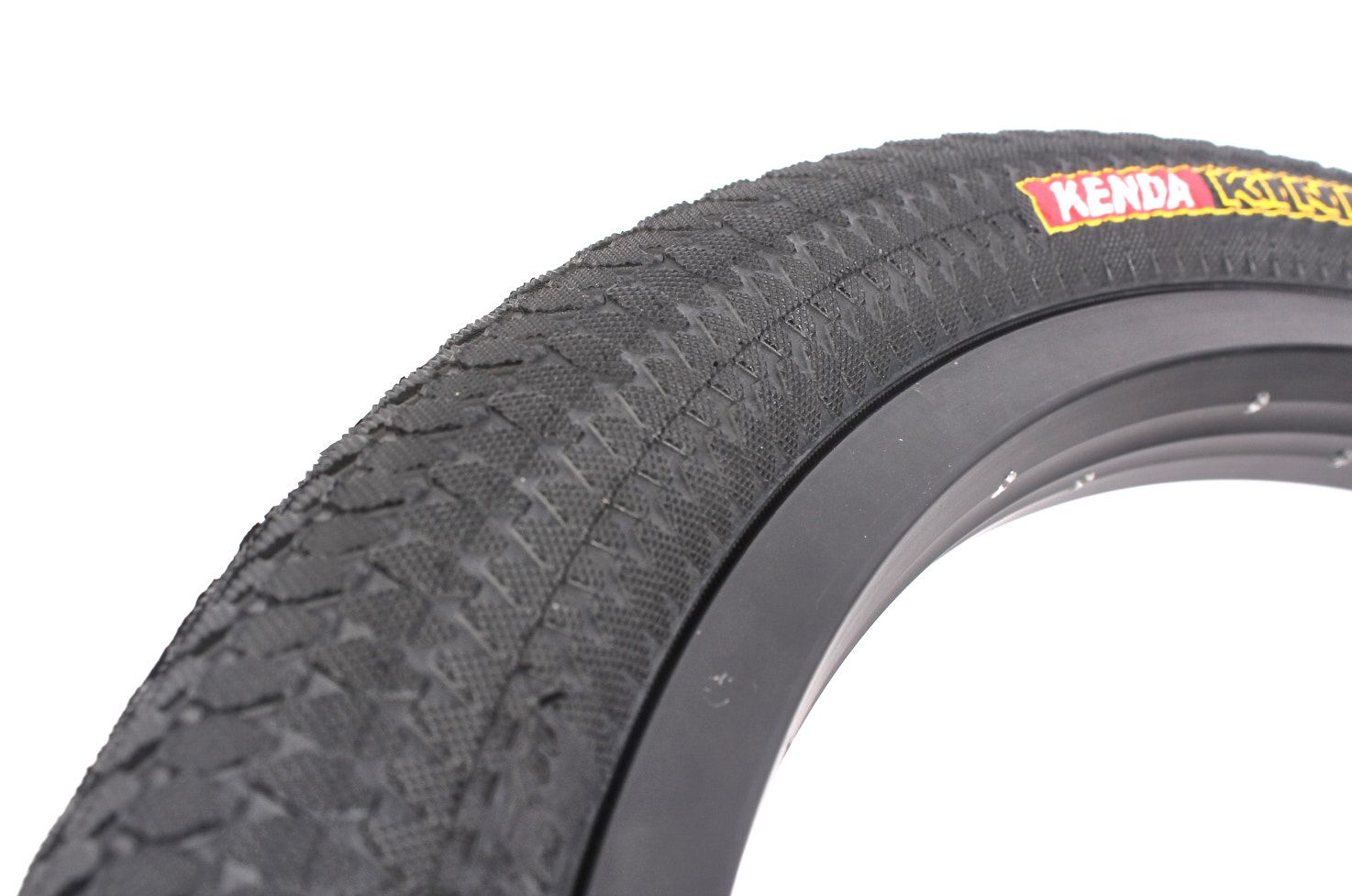 BMX tire set KENDA Kiniption 20 inch x 2.10 inch + AV inner tube
