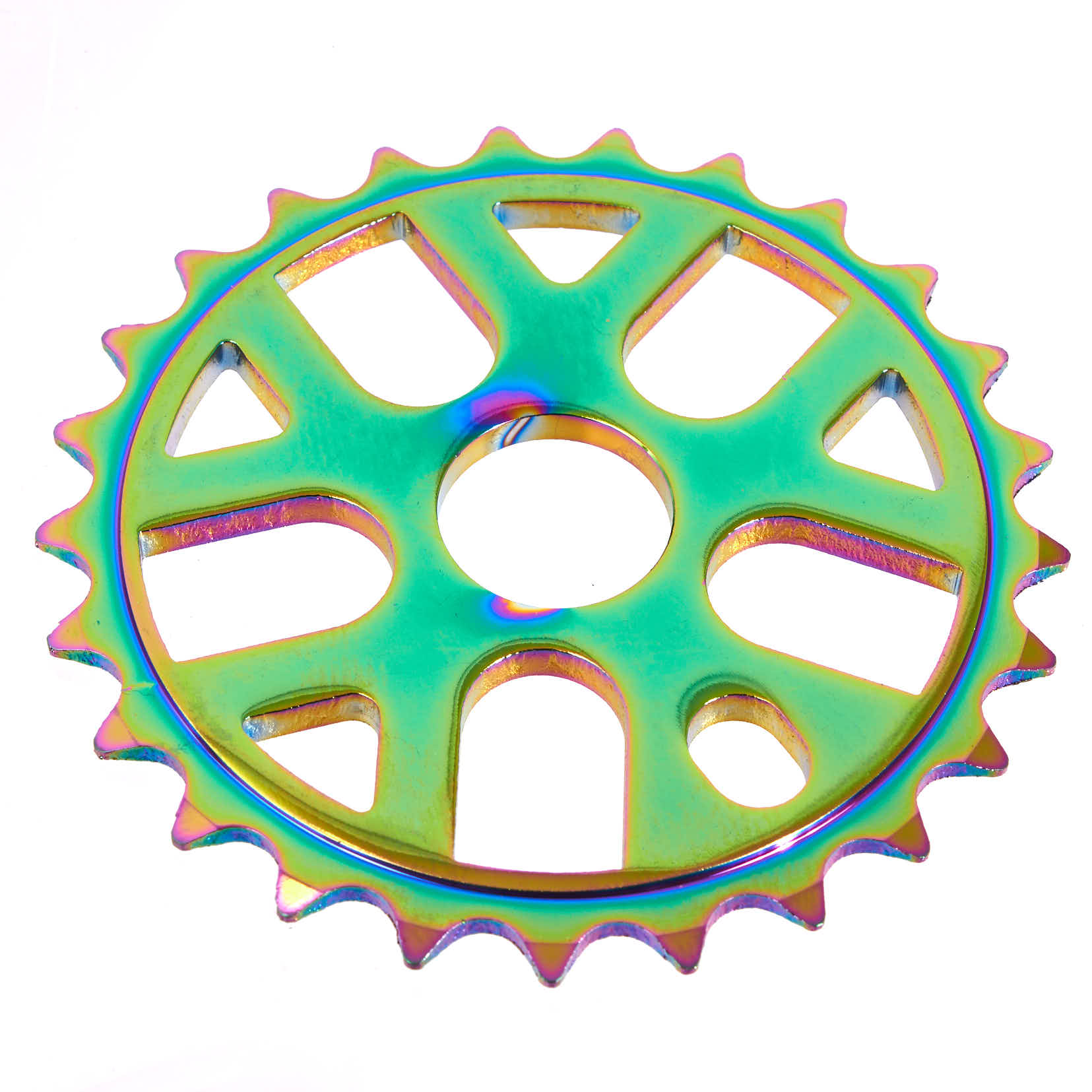 Oil Slick Aluminium Kettenblatt mit 25 Zähnen