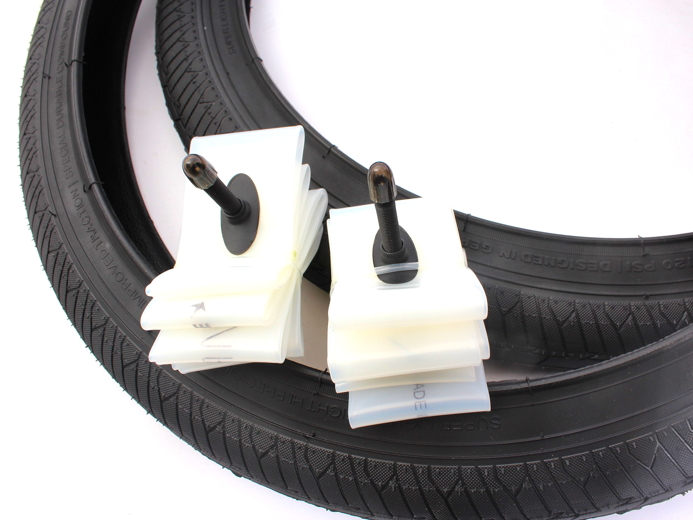 Neumáticos BMX 2x MAC2+ alambre negro + 2x cámara de aire Schwalbe Aerothan