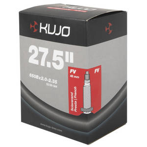 Cámara de aire bicicleta KUJO 27.5 x 2.0 - 2.35 pulgadas FV