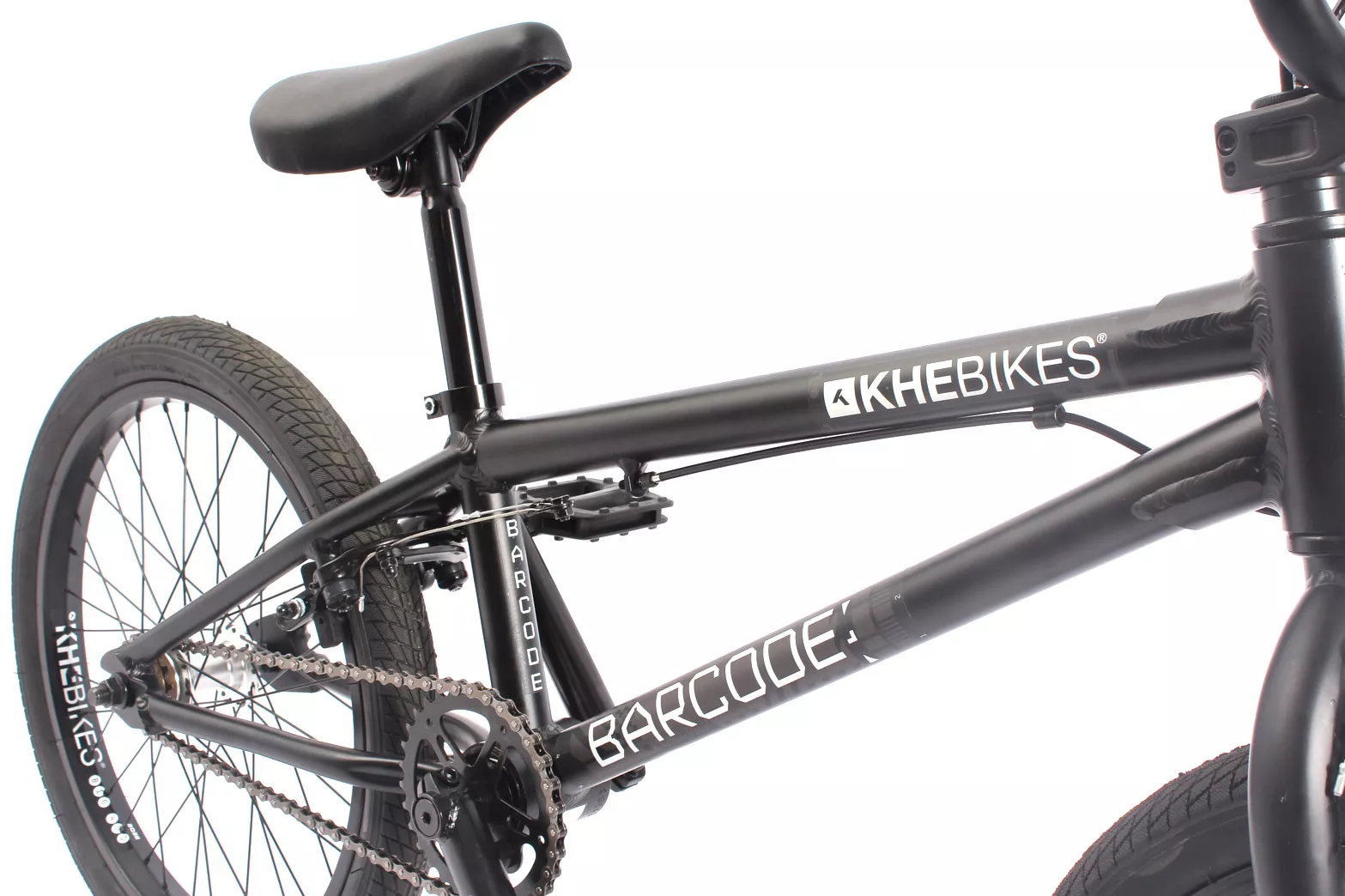 Bicicleta BMX aluminio KHE BARCODE LL 20 pulgadas 10,0kg