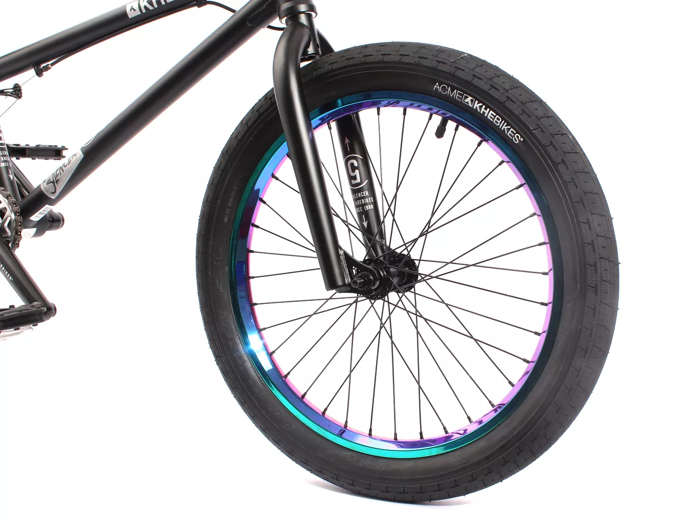 Bicicleta BMX KHE SILENCER Limited Oil Slick 20 pulgadas 9,7kg