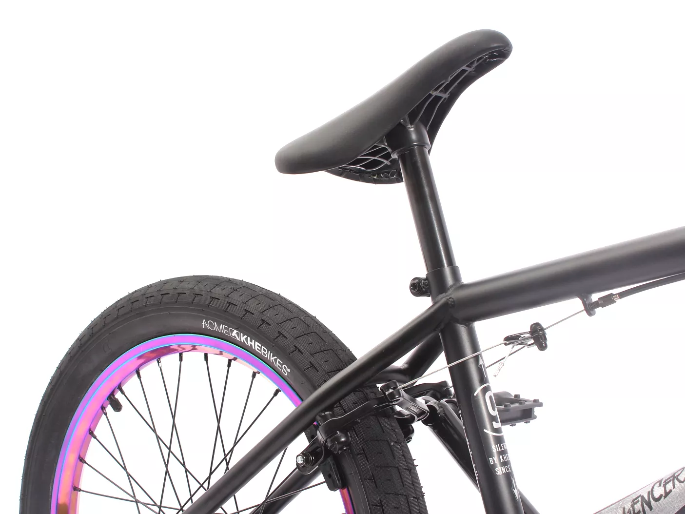 Bicicleta BMX KHE SILENCER Limited Oil Slick 20 pulgadas 9,7kg